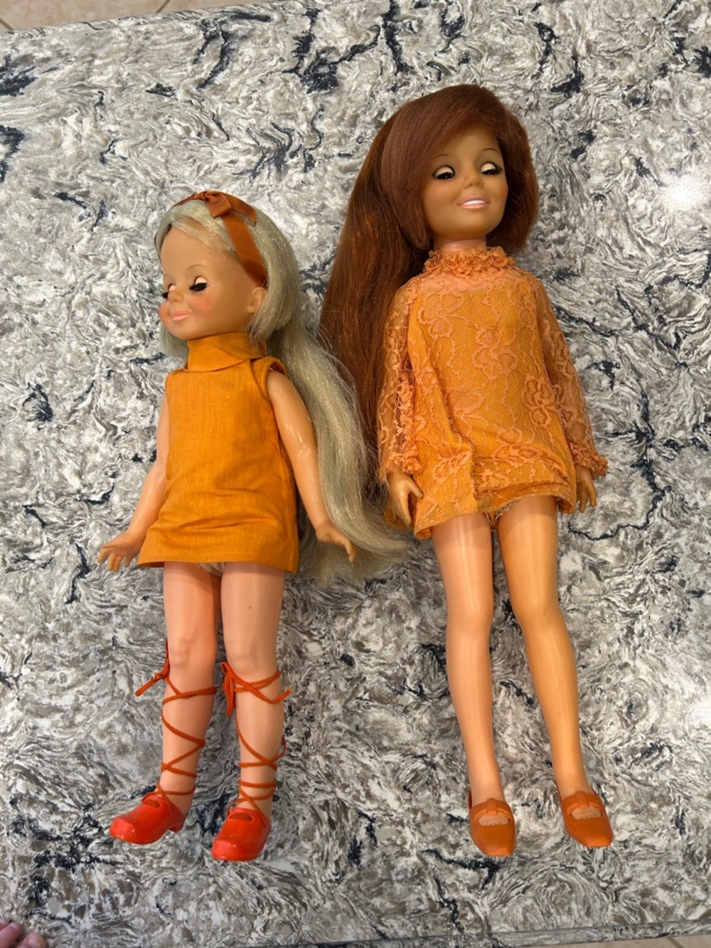 Pair of Vintage 1960s Fashion Dolls - Chrissy & Velvet - Picture 2 of 3